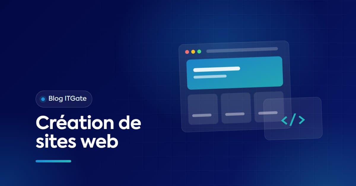 Illustration : Création de sites web