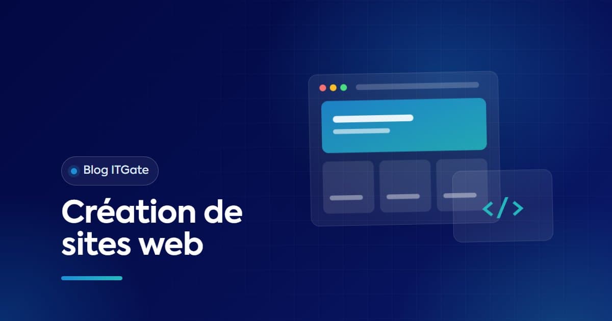 Illustration : Création de sites web