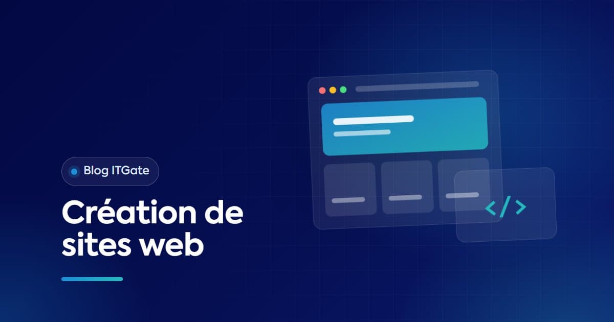 Illustration : Création de sites web