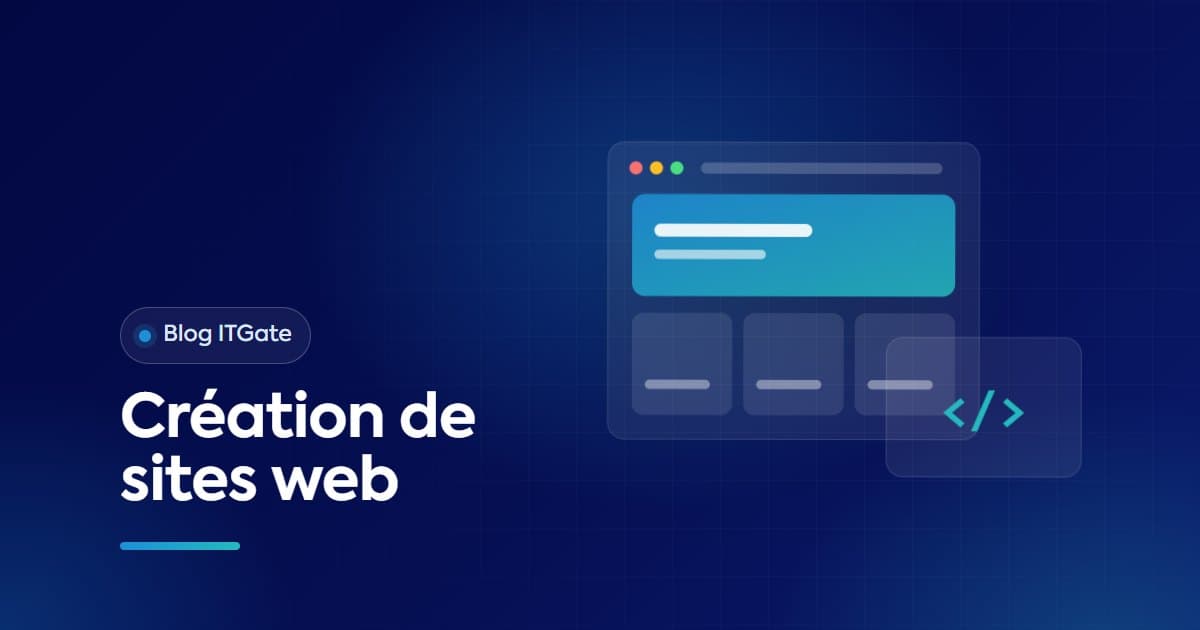 Illustration : Création de sites web