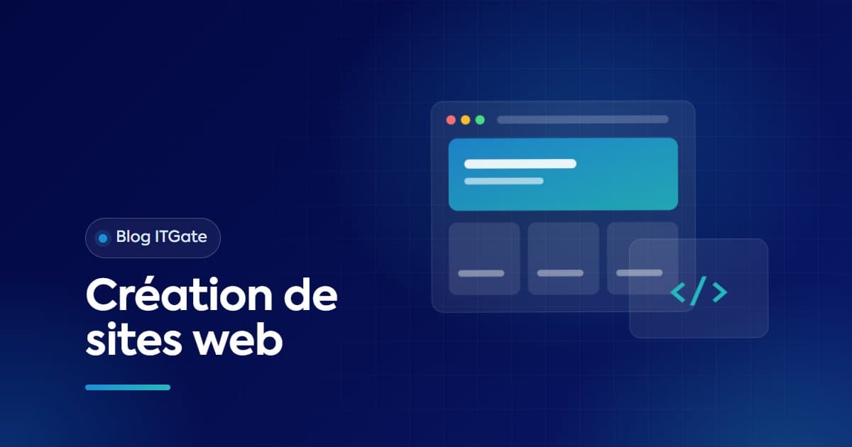 Illustration : Création de sites web