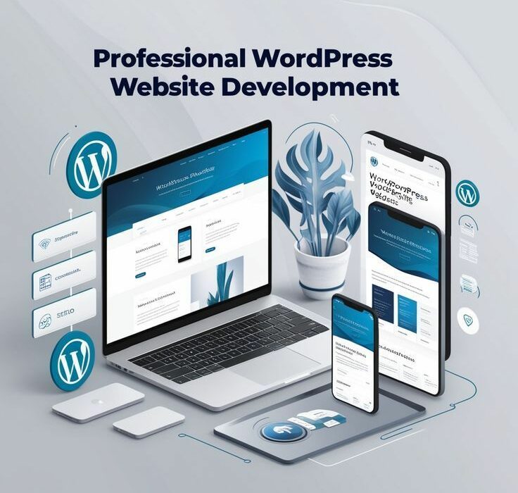 Création de site WordPress professionnel optimisé SEO pour entreprises