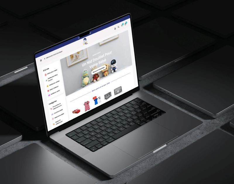 site e-commerce bébé Store Tunisie par !itgate